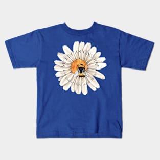 As Sweet As Can Bee, Honey Bee and Flower Kids T-Shirt